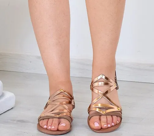 ADONIA Slip on Sandals/ Greek Sandals/ Leather Sandals/ Roman Sandals/ Women's Sandals/ Leather flats/ Handmade sandals/ mules