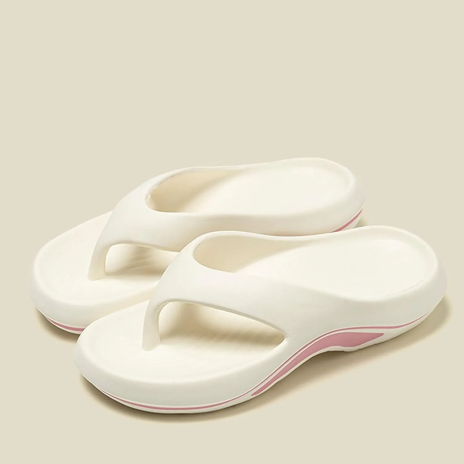 Arch Support Flip Flops for Women Plantar Fasciitis Orthopedic Walking Sandals Recovery Pillow Summer Beach Flipflops