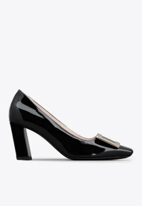 Belle Vivier 75 Leather Pumps