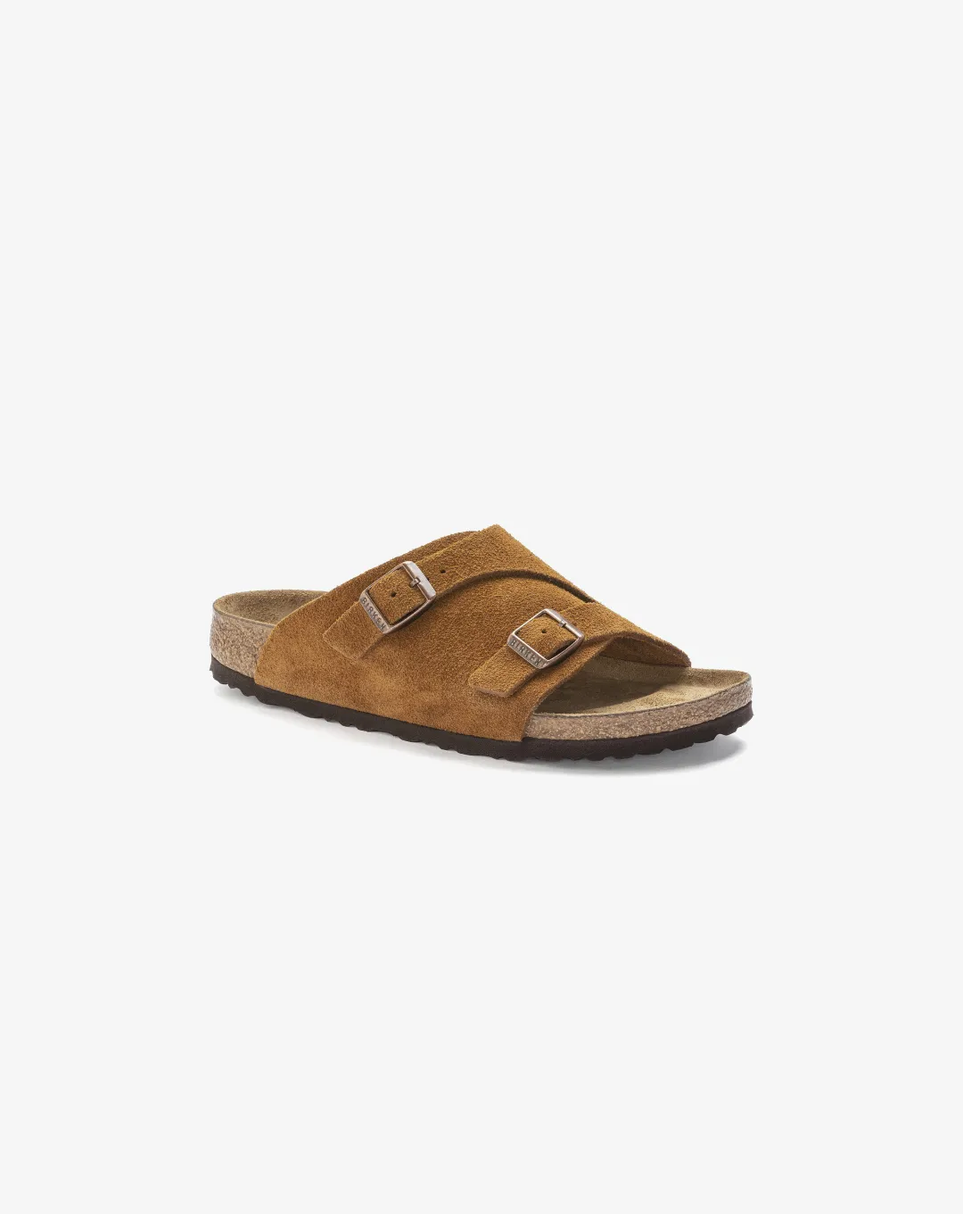 Birkenstock Zürich Suede Leather Sandal "Brown"
