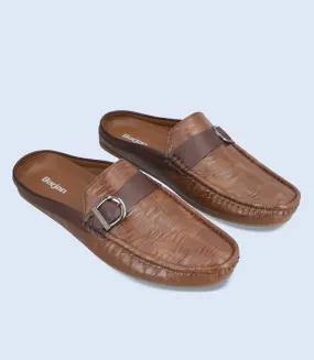 BM6684-TAN-Men Mules