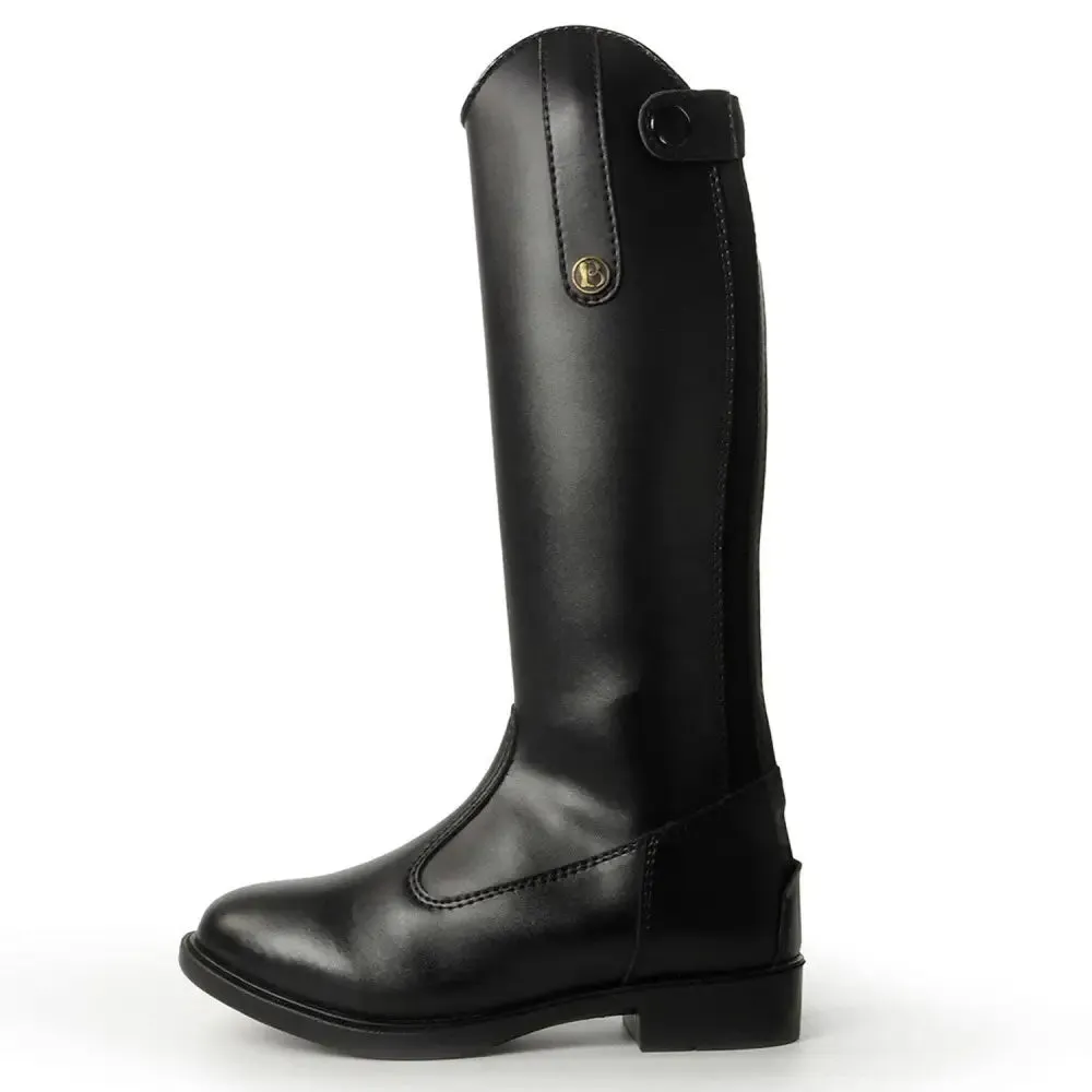 Brogini Modena Piccino Synthetic Long Black Junior Riding Boots