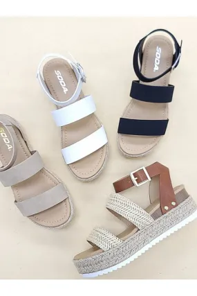 BRYCE Espadrille Platform Sandal