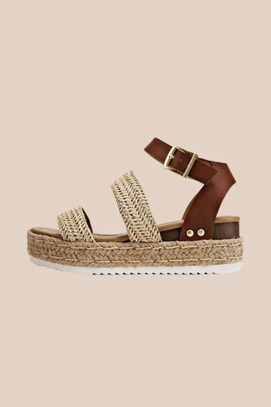 BRYCE Espadrille Platform Sandal