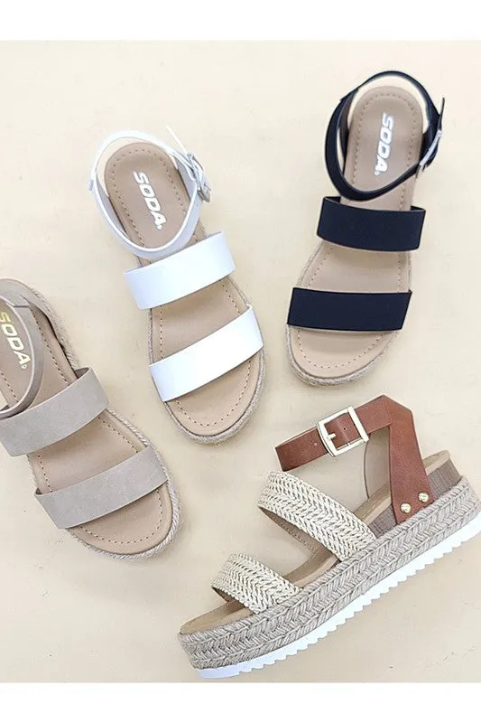 BRYCE Espadrille Platform Sandal