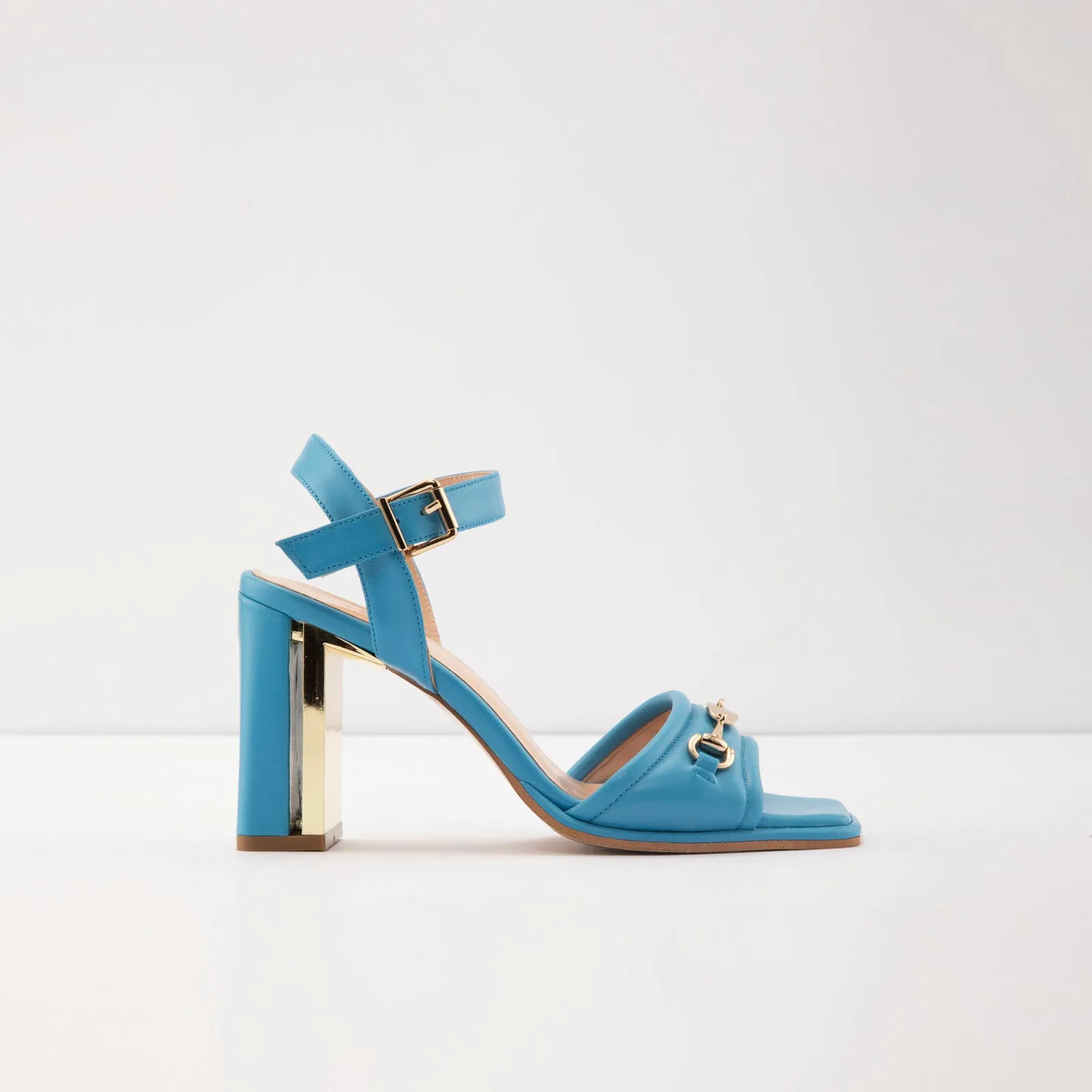Burgos-TR real leather black woman heels