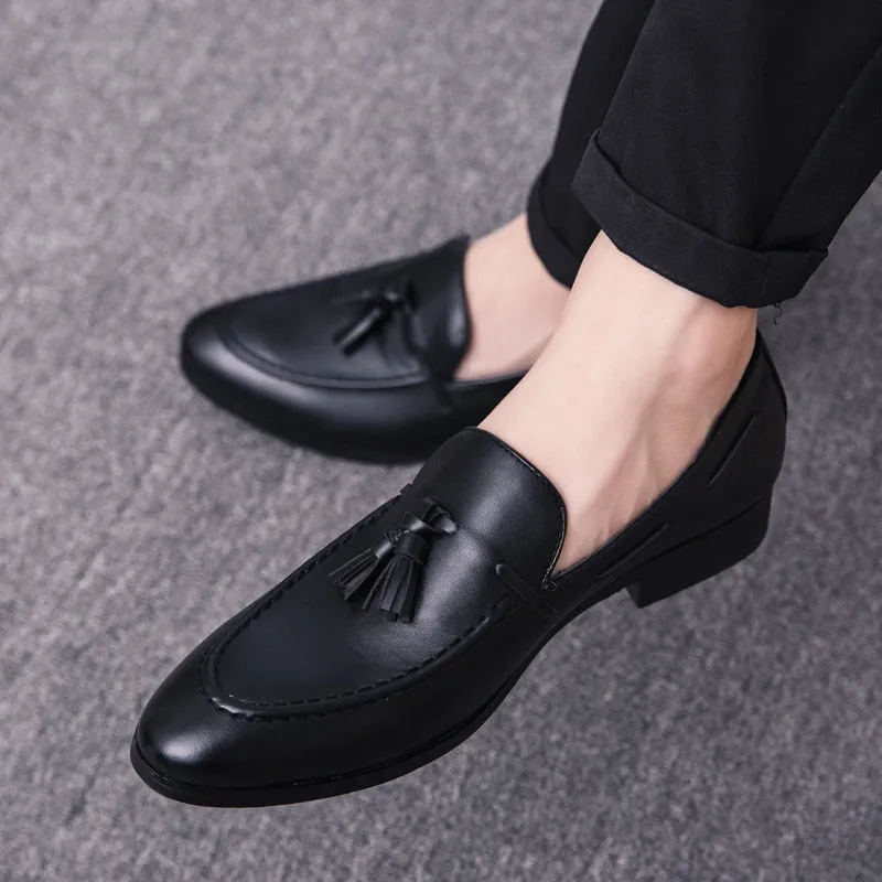 Classic Breathable Leather Loafers Shoes