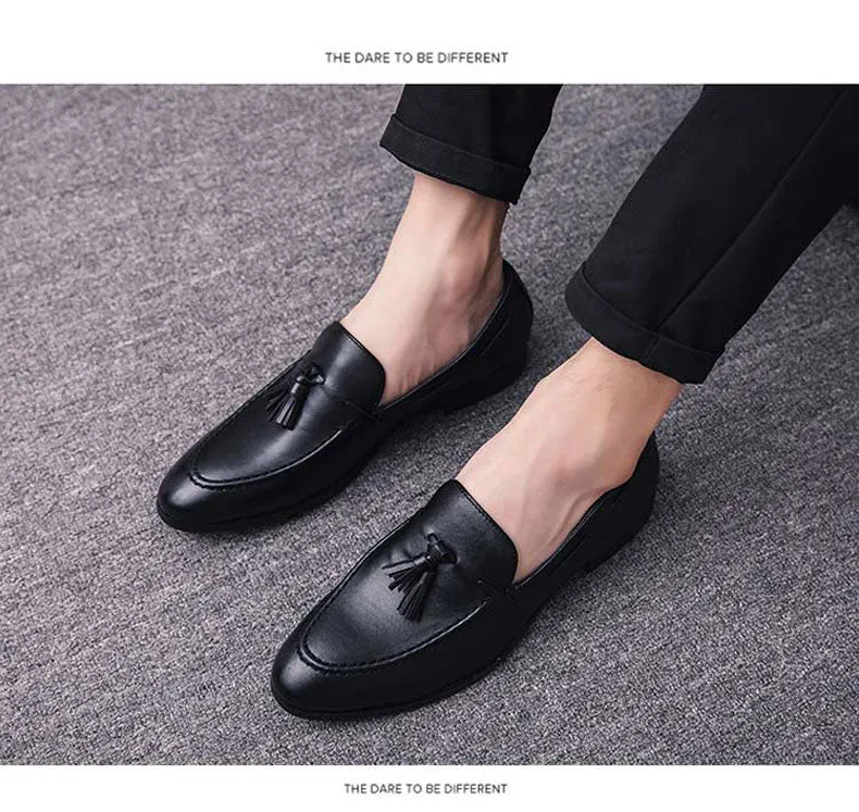Classic Breathable Leather Loafers Shoes