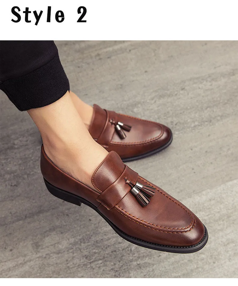 Classic Breathable Leather Loafers Shoes
