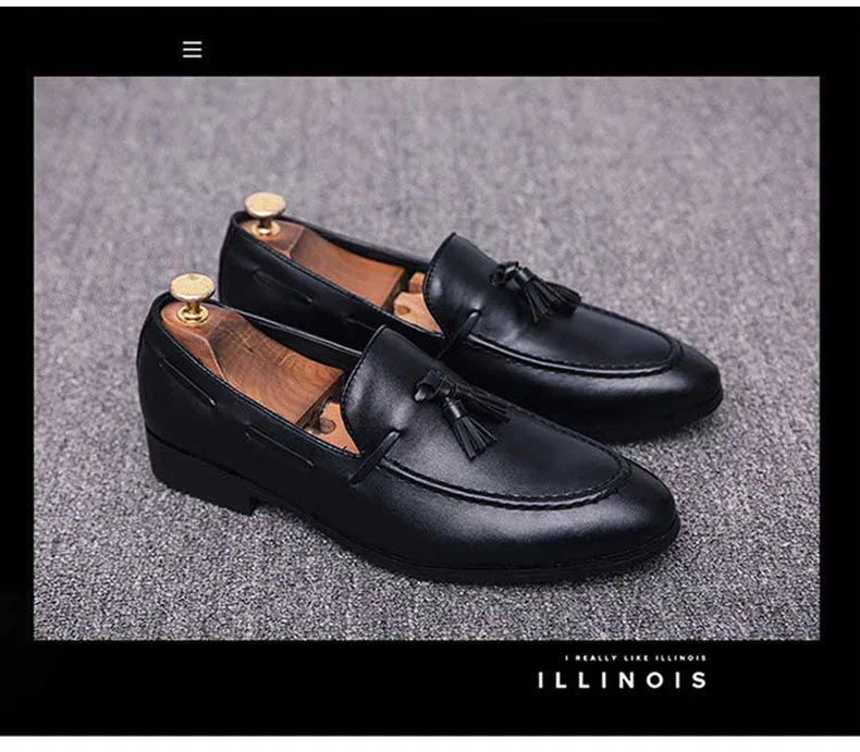 Classic Breathable Leather Loafers Shoes