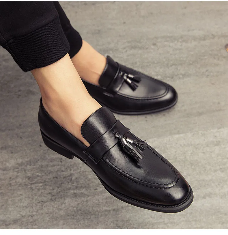 Classic Breathable Leather Loafers Shoes