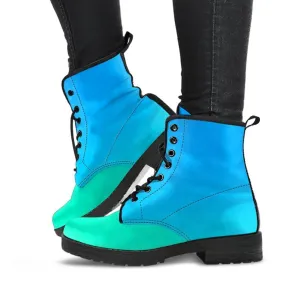 Combat Boots - Favorite Colors | Boho Shoes, Handmade Lace Up Boots, Vegan Leather Lace Up Boots Women, 90s Boots, 2000s Boots, Vegan Shoes