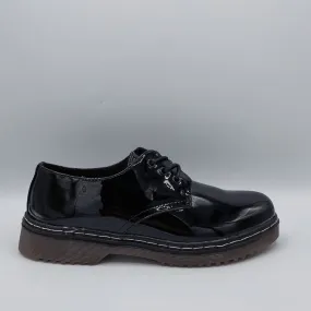 DITZY WOMEN'S BLACK DERBY SHOES