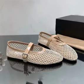 Fashion mesh women ballet falts™