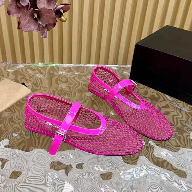 Fashion mesh women ballet falts™
