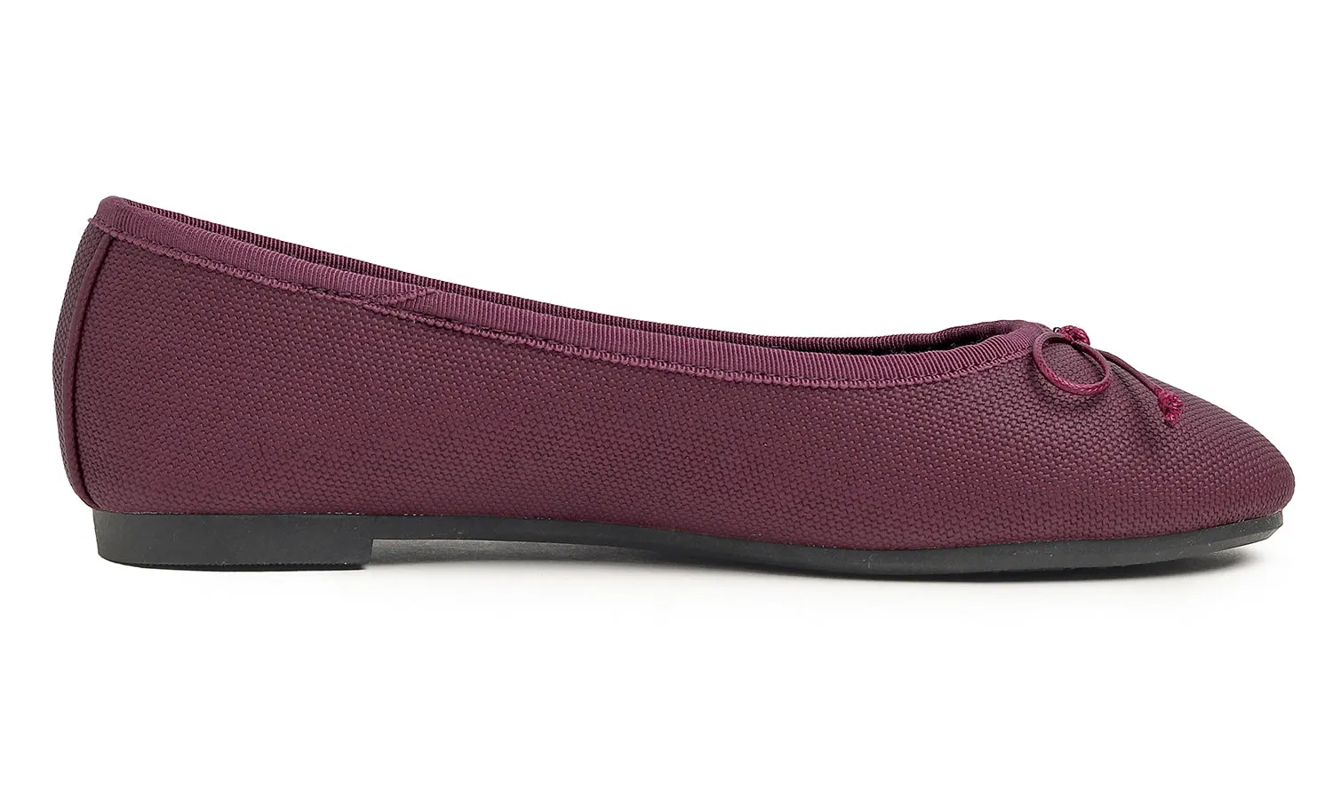 Feversole Women's Bow Tie Fashion Dress Slip On Shoes Round Toe Ballet Flat Vegan Leather Texture
