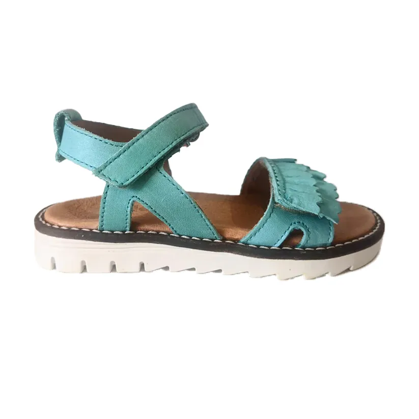 Froddo Light Green Leather Sandal