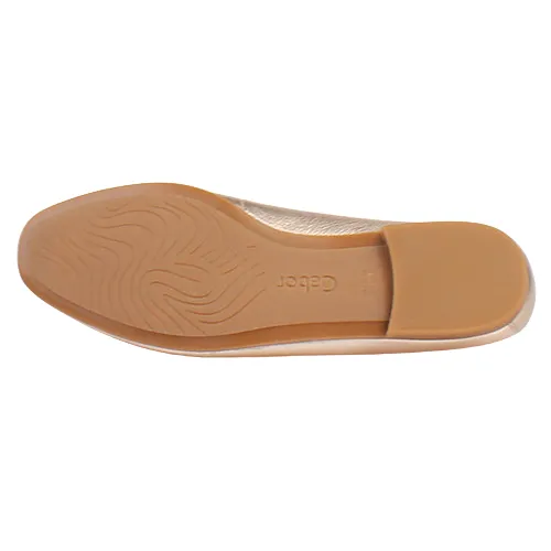 Gabor Ladies Loafers - 65.211.62 - Gold