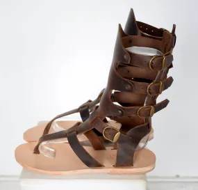 Gladiator Men Sandals, Handmade Sparta Sandals, Genuine Leather sandals, Movie and Theater gladiator sandals, Sandals for Party