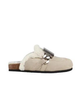 Gourmet Chain Loafer Mules