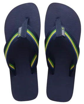 Havaianas Urban Brasil Navy Blue Beach Summer Flip Flops
