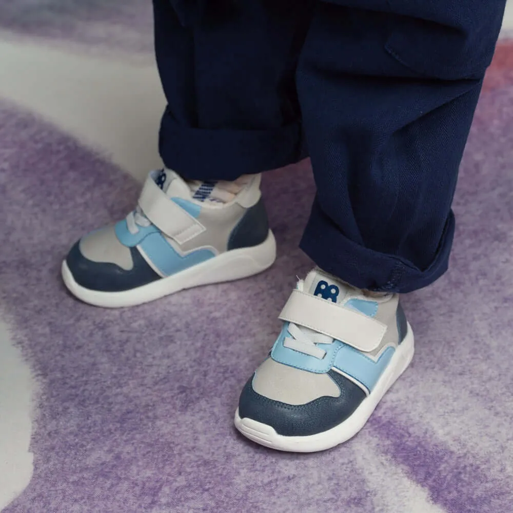 Innocently Soft Sole Non-Slip Pre-walker Blue Baby Sneakers