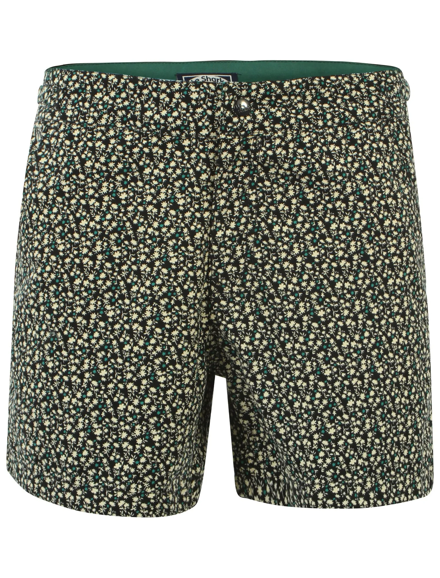 Le Shark Sandbar Navy swimming trunks