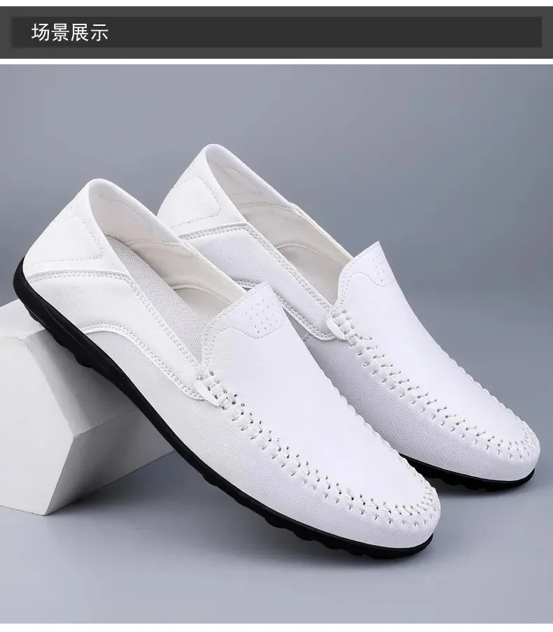 Men Handmade  Breathable Loafers