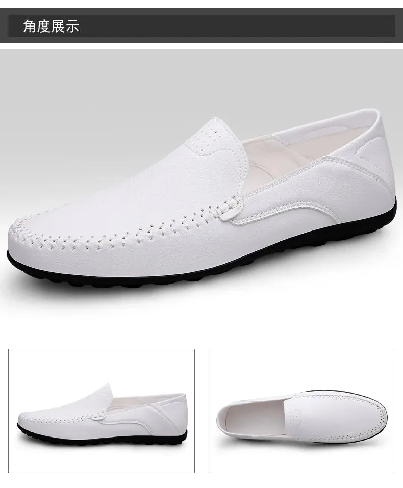 Men Handmade  Breathable Loafers