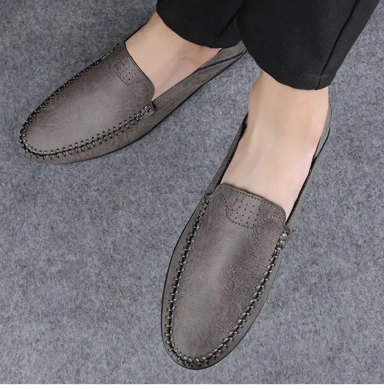 Men Handmade  Breathable Loafers