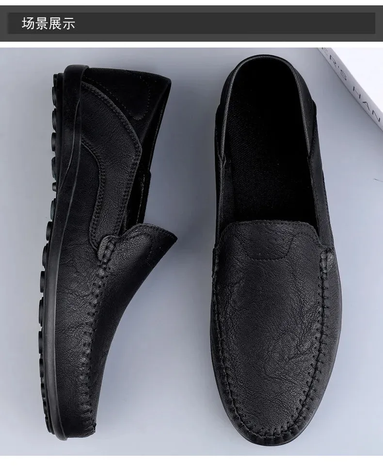 Men Handmade  Breathable Loafers