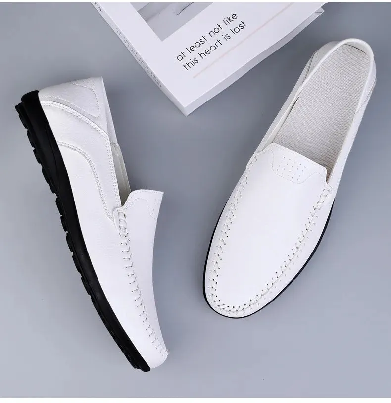 Men Handmade  Breathable Loafers