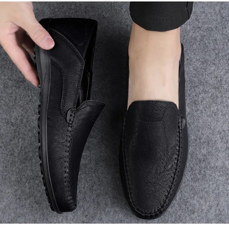 Men Handmade  Breathable Loafers