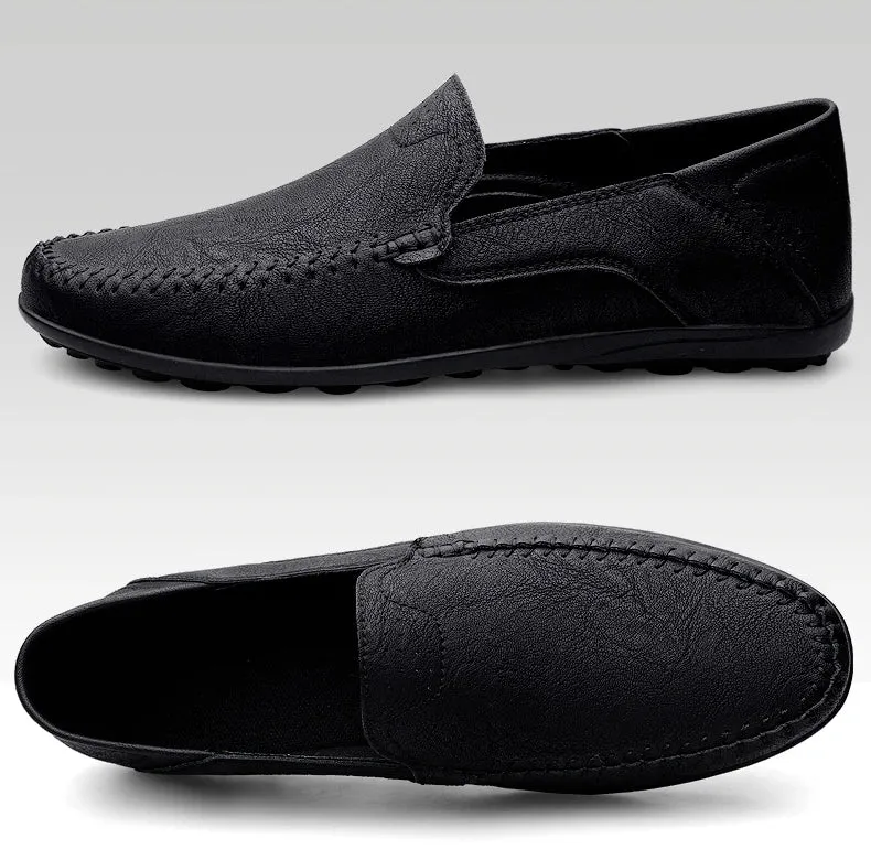 Men Handmade  Breathable Loafers