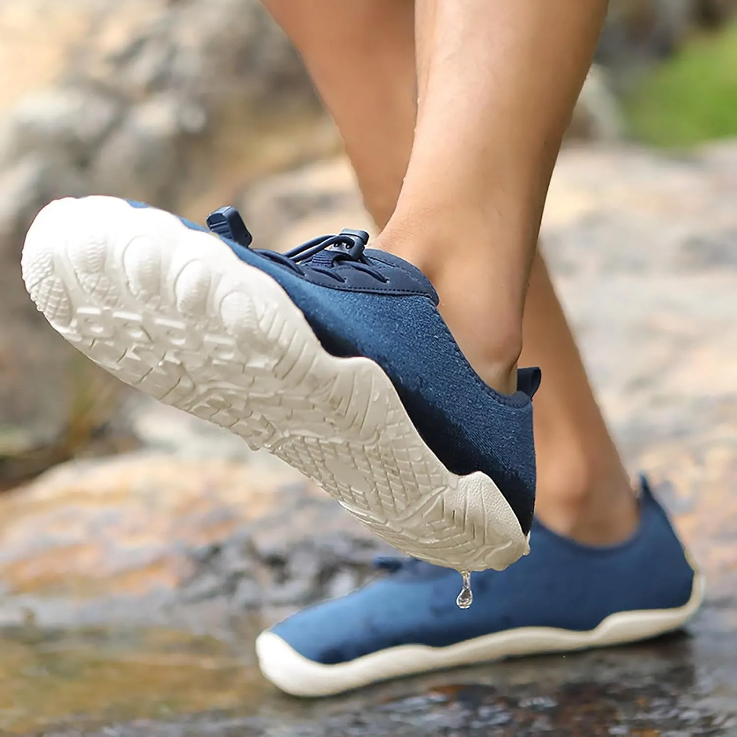 Mens Casual Shoes Wide Feet Casual Work Shoes Shoes Sneakers Men's KnitFlex Breeze Mesh Sneakers Oxfords Lace Steel Toe Tennis Shoe Cross Trainer Shoe