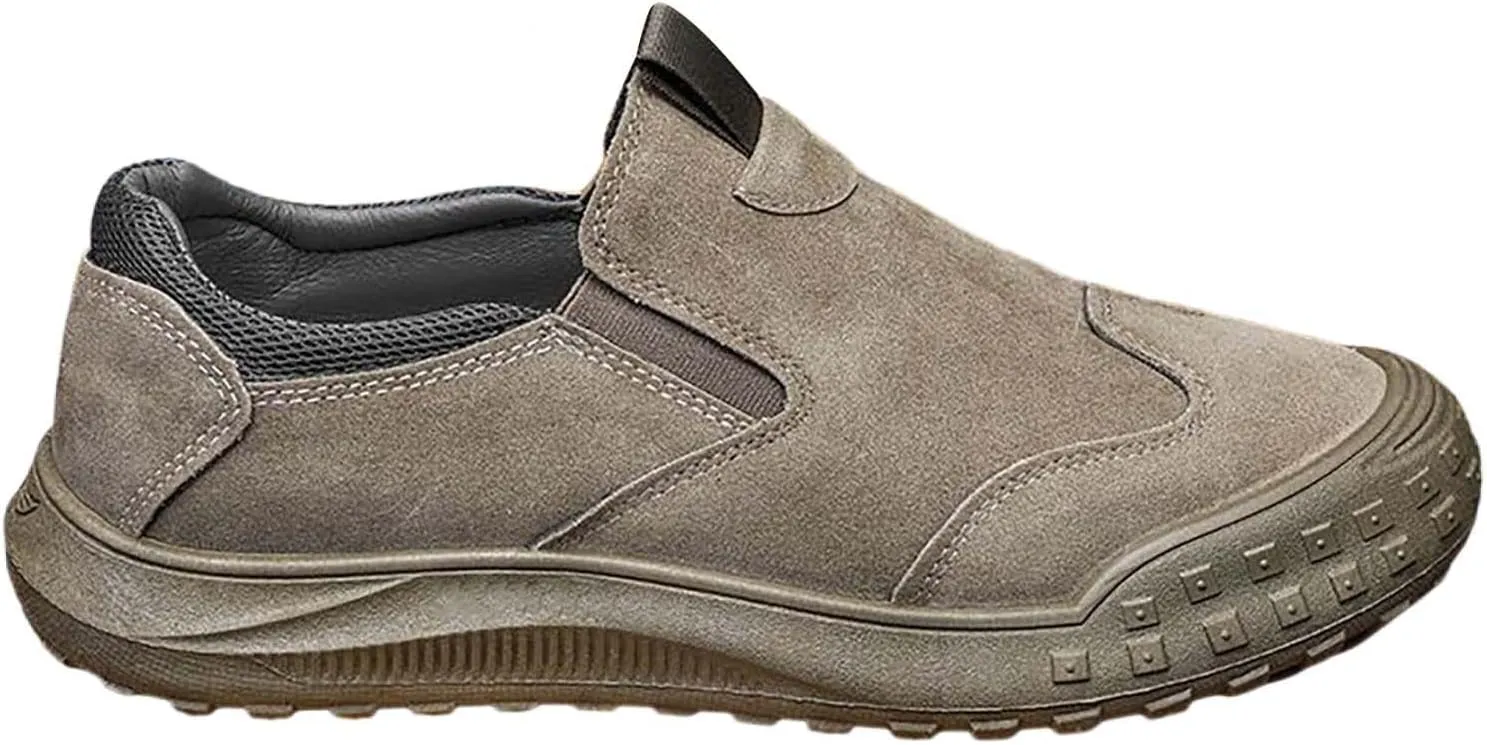 Mens Slip on Walking Shoes Outdoor Simple Casual Arch Support Comfortable Waterproof Casual Shoes for Men Breathable Fashion Sneakers for Outdoor Walking