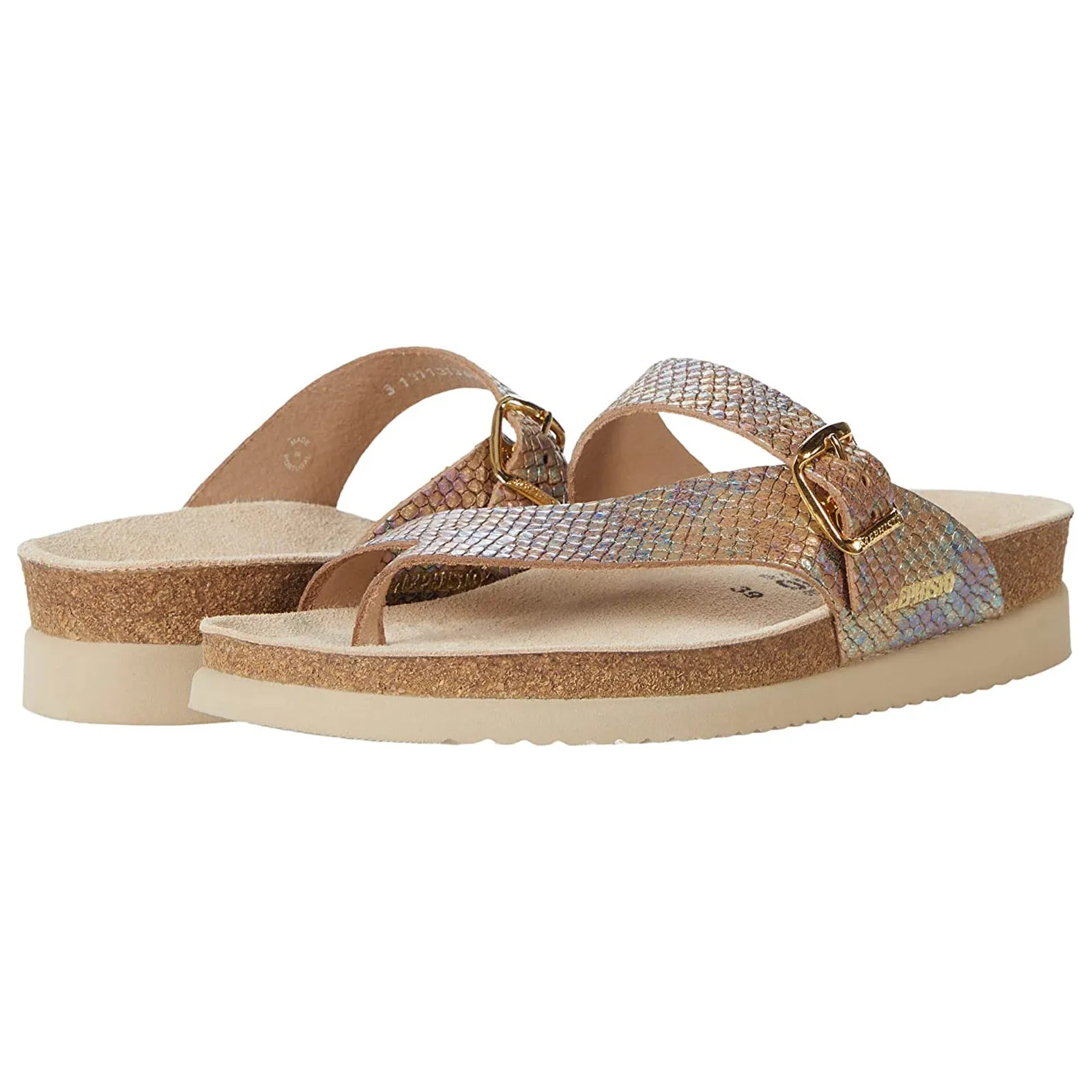 Mephisto Helen Leather Women's Toe Post Sandals - UK 6.5 - US 9 Women - EU 39