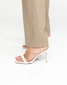 Octans Heels (White Patent) - By Billini