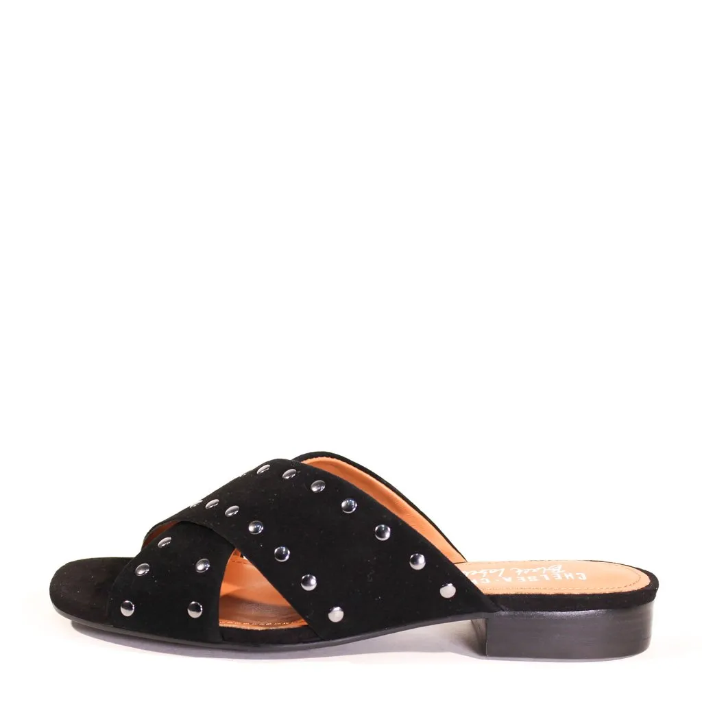 Olympia Suede Mules