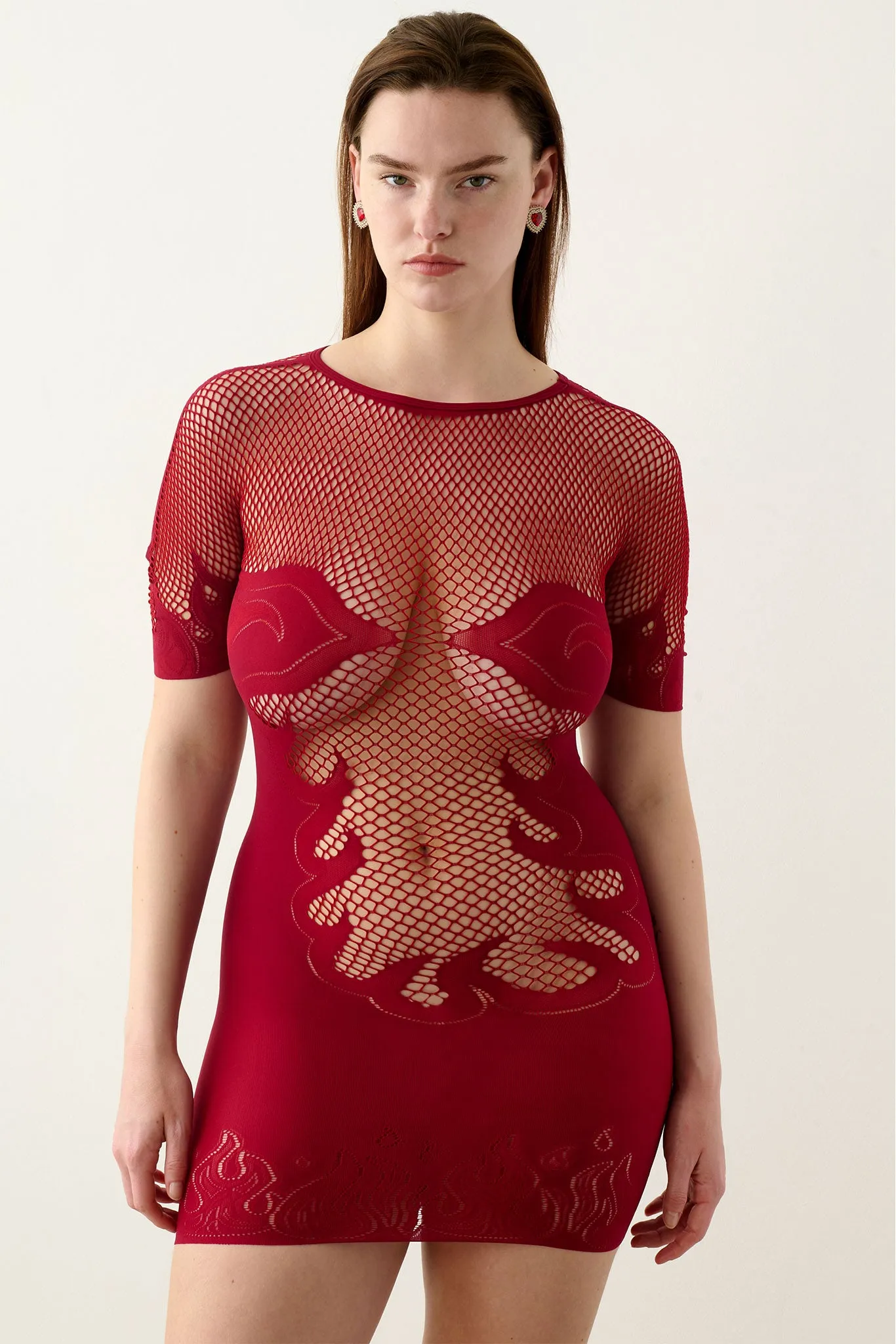 Pin Up Dress Red