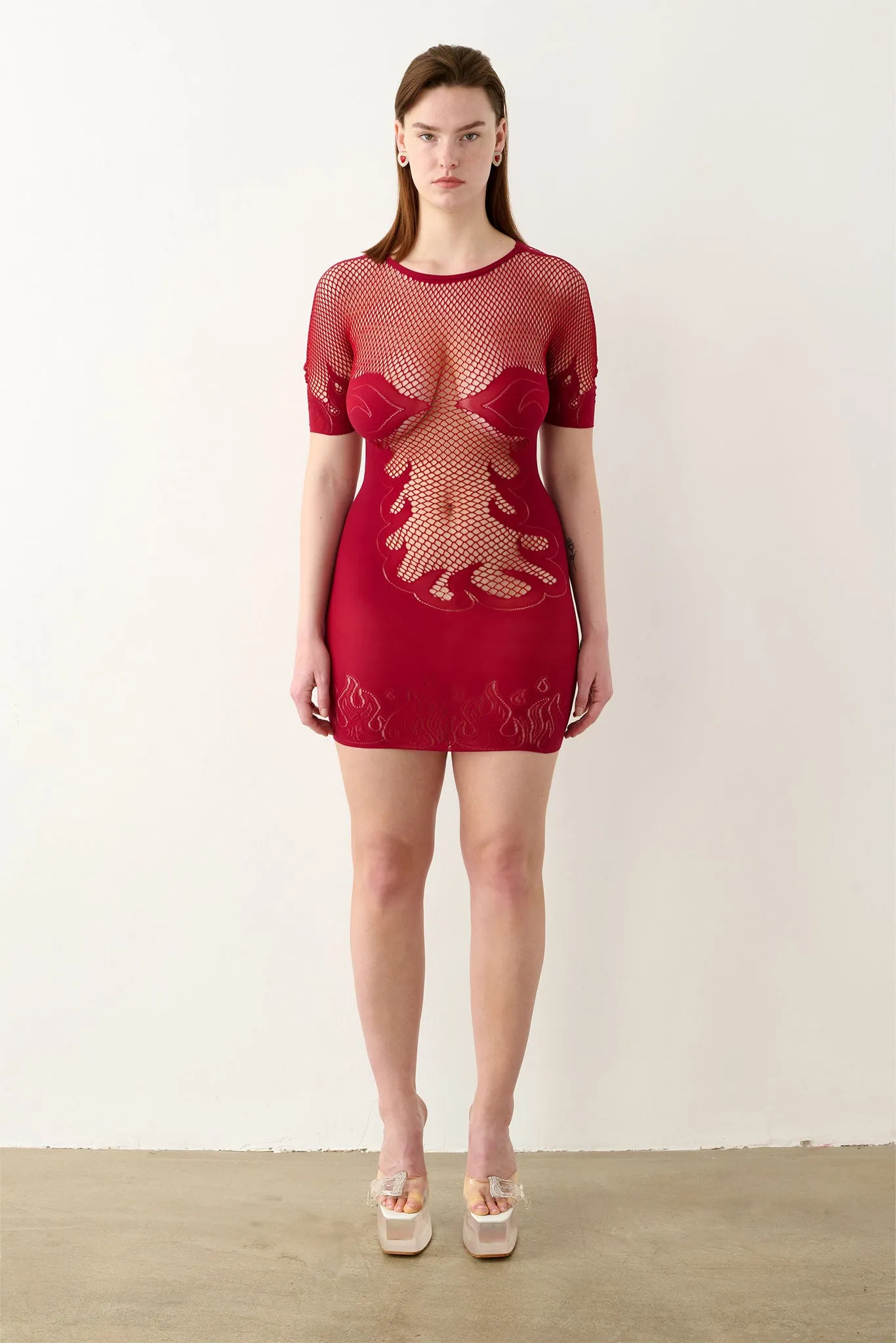 Pin Up Dress Red