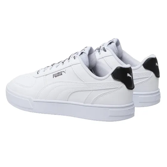 Puma scarpa sneakers da uomo Caven Logomania 383857-01 bianco