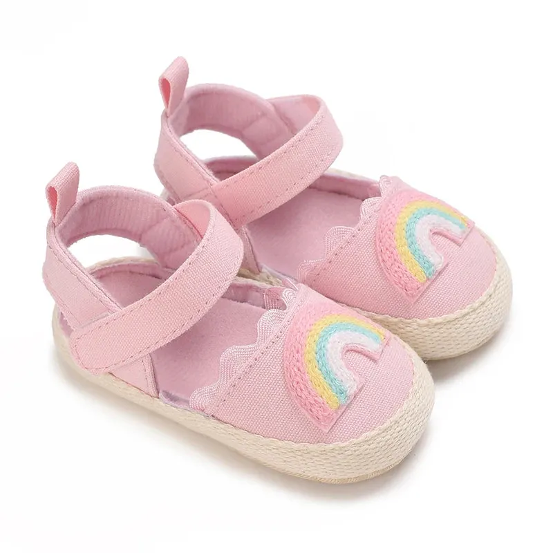 Rainbow Babe Sandal for Baby Girls
