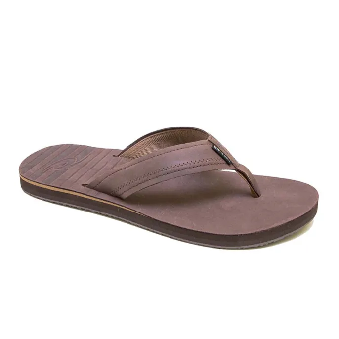 Ripcurl Mens The Trestles Flip Flops - Dark Chocolate