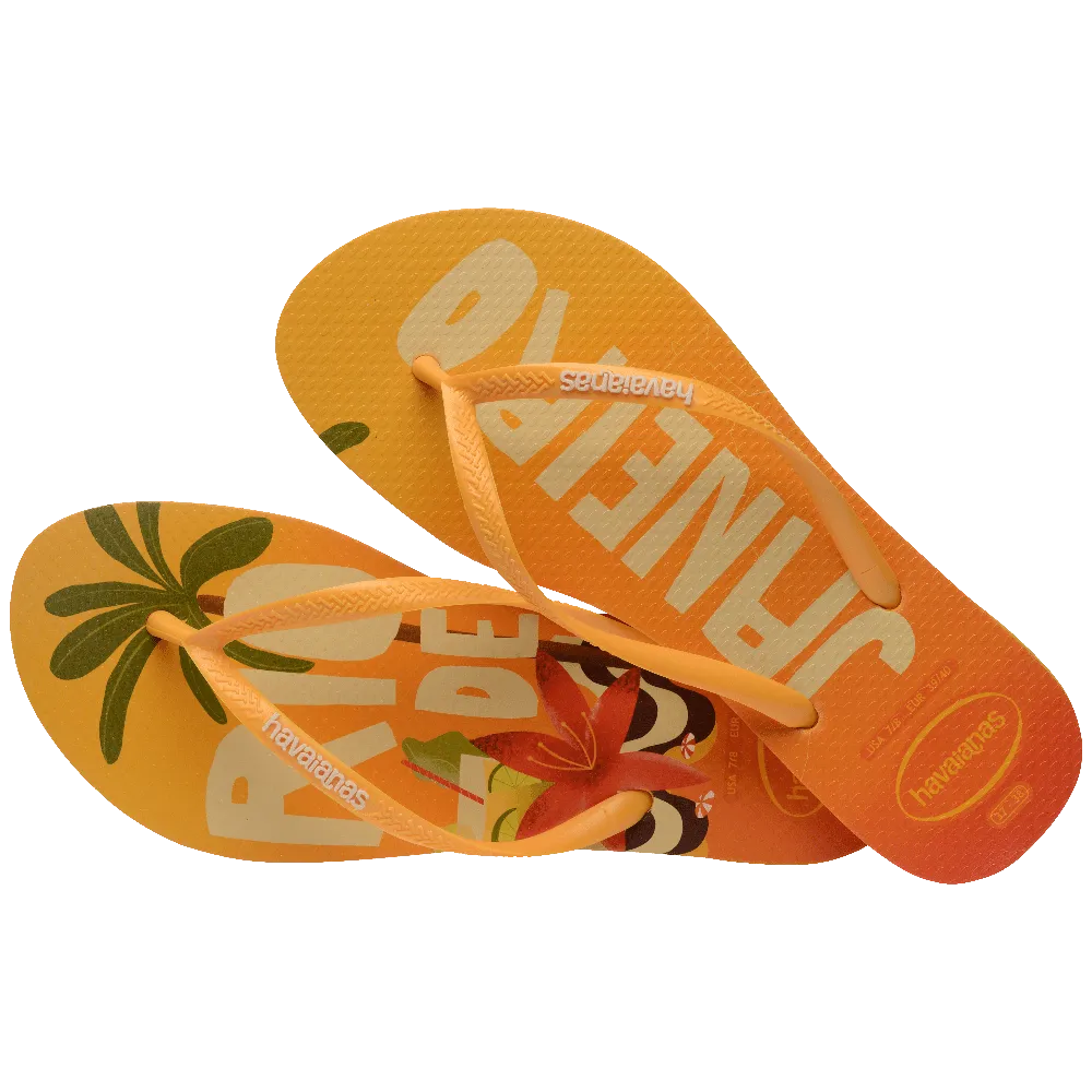 Slim Postcard Flip Flops