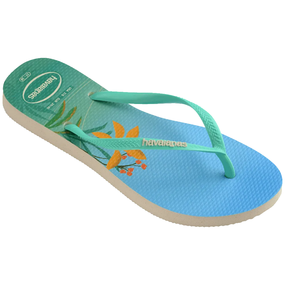 Slim Postcard Flip Flops