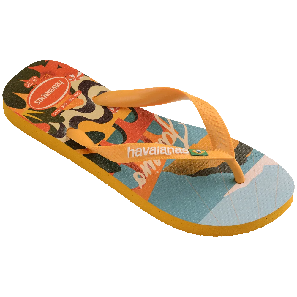 Top Postcard Flip Flops