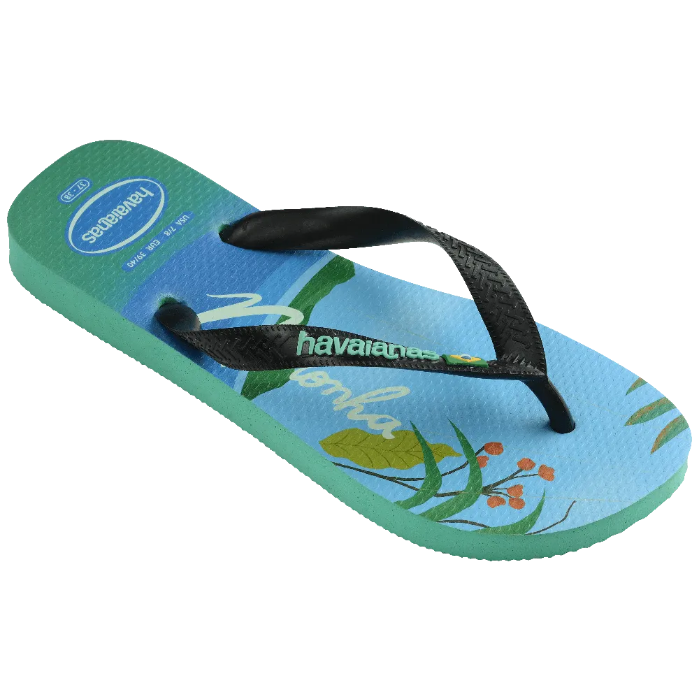 Top Postcard Flip Flops