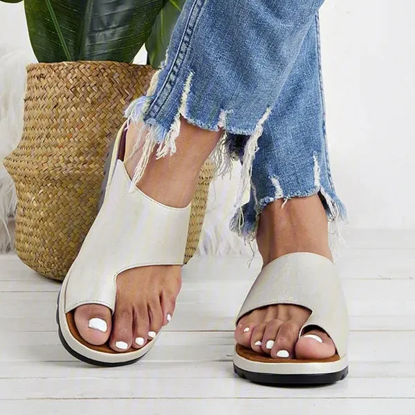Women'S Vintage Wedge Platform Pullover Slippers 12197341C