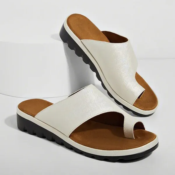 Women'S Vintage Wedge Platform Pullover Slippers 12197341C